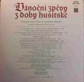 Musica Bohemica: Vánoční Zpěvy Z Doby Husitské (Christmas Carols From The Jistebnice Hymnal)