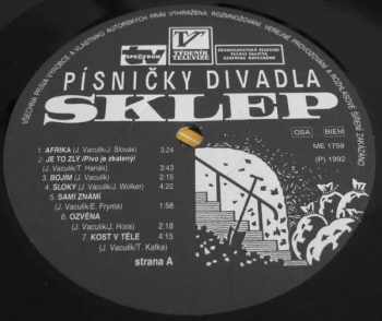 Divadlo Sklep: Písničky Divadla Sklep + INSERT + PEXESO
