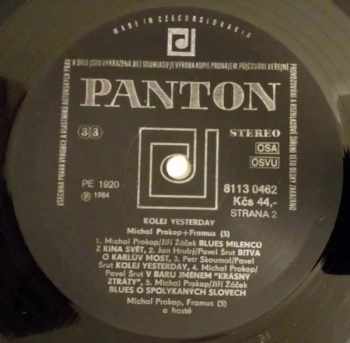 Michal Prokop: Kolej "Yesterday"