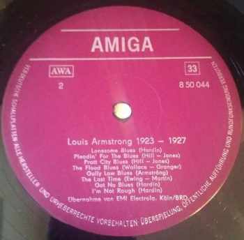 Louis Armstrong: Louis Armstrong 1923 - 1927