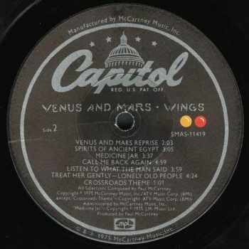 Wings: Venus And Mars