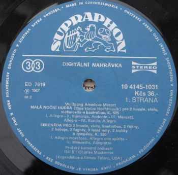 Wolfgang Amadeus Mozart: Malá Noční Hudba /K.525/, Serenáda S Poštovním Rohem /K.320/