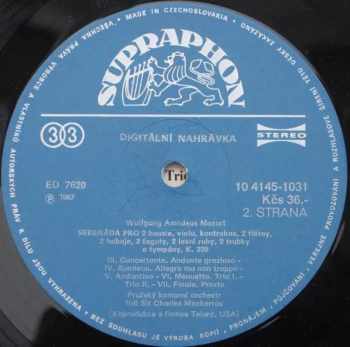 Wolfgang Amadeus Mozart: Malá Noční Hudba /K.525/, Serenáda S Poštovním Rohem /K.320/