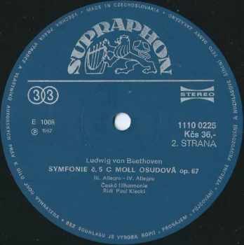 The Czech Philharmonic Orchestra: 5 · Symfonie C Moll Osudová (86 1)