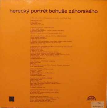 Bohuš Záhorský: Herecký Portrét
