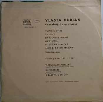 Vlasta Burian: Ve Zvukových Vzpomínkách