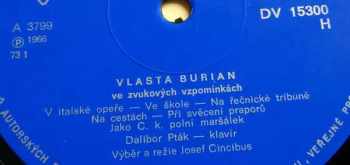 Vlasta Burian: Ve Zvukových Vzpomínkách
