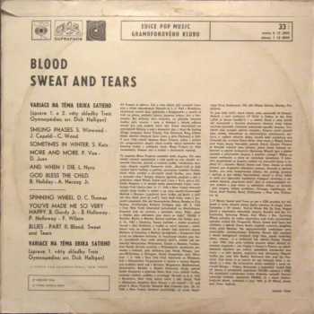 Sweat And Tears Blood: Blood Sweat & Tears