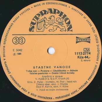 Václav Hybš Orchestra: Šťastné Vánoce
