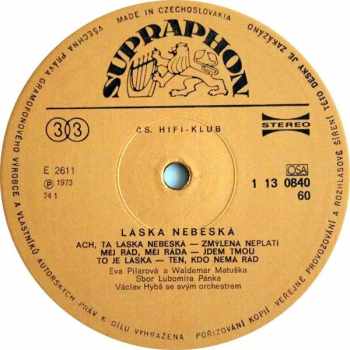 Waldemar Matuška: Láska Nebeská