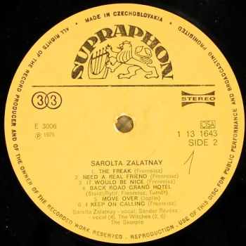 Sarolta Zalatnay: Sarolta Zalatnay