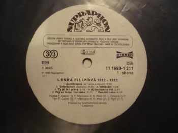Lenka Filipová: 1982 - 1992