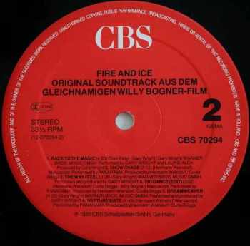 Various: Feuer Und Eis = Fire And Ice (Original-Soundtrack Aus Dem Gleichnamigen Willy Bogner-Film)