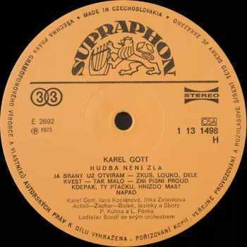 Karel Gott: Hudba Není Zlá