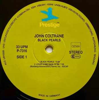 John Coltrane: Black Pearls