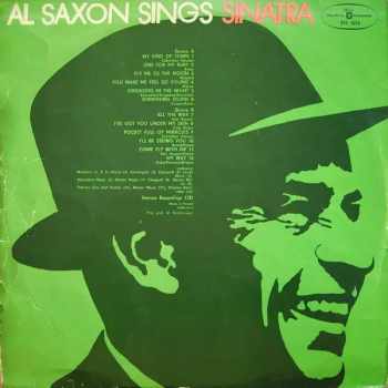 Al Saxon: Al Saxon Sings Sinatra