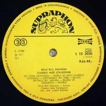 Classic Jazz Collegium: Wild Bill Davison & Classic Jazz Collegium