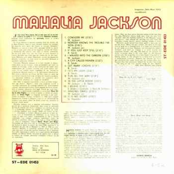 Mahalia Jackson: Mahalia Jackson