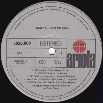 Boney M.: Love For Sale 