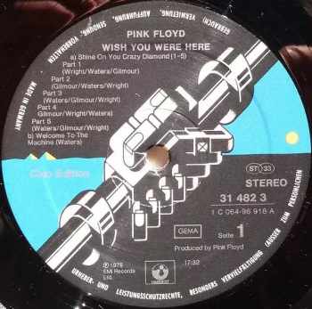 Pink Floyd: Wish You Were Here