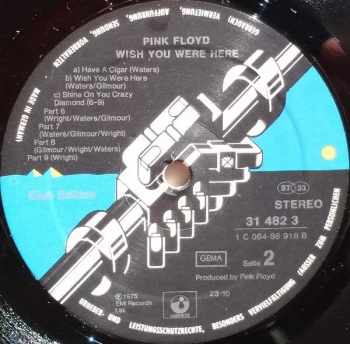 Pink Floyd: Wish You Were Here