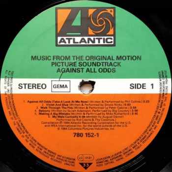 Various: Against All Odds (Music From The Original Motion Picture Soundtrack)