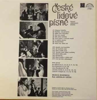 Musica Bohemica: České Lidové Písně 