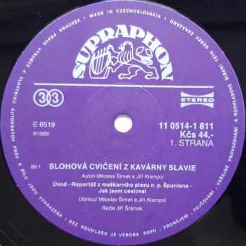 Miloslav Šimek: Slohová Cvičení Z Kavárny Slávie