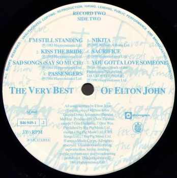 Elton John: The Very Best Of Elton John