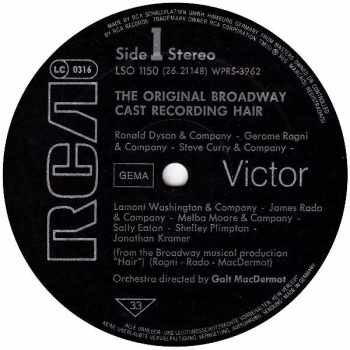 Various: Ultralan-Crinale Hair - The American Tribal Love-Rock Musical (The Original Broadway Cast Recording)