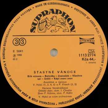 Václav Hybš Orchestra: Šťastné Vánoce