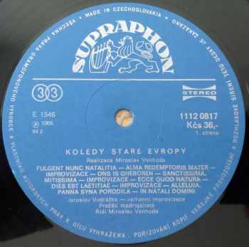 Jaroslav Vodrážka: Koledy Staré Evropy