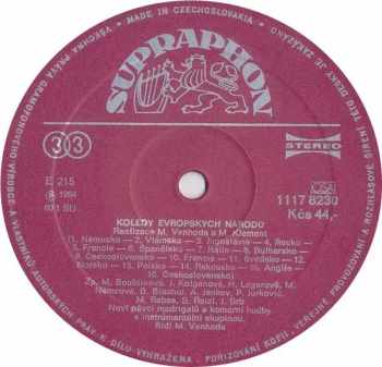 Miroslav Venhoda: České Vánoční Koledy / Koledy Evropských Národů