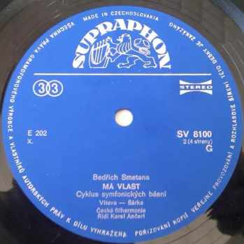Bedřich Smetana: Má Vlast (My Country) (2xLP - 76/2)