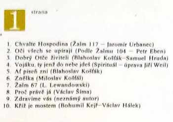 Sbory Církve Bratrské: Ať Píseň Zní