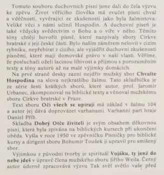 Sbory Církve Bratrské: Ať Píseň Zní