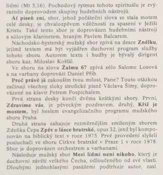 Sbory Církve Bratrské: Ať Píseň Zní