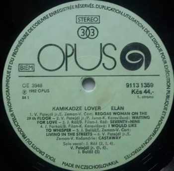 Elán: Kamikadze Lover