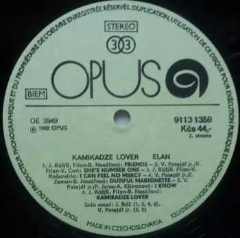 Elán: Kamikadze Lover