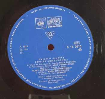 Louis Armstrong: The Greatest Hits (Největší Úspěchy Luise Armstronga)