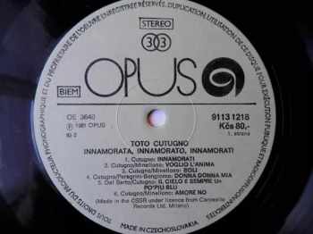 Toto Cutugno: Innamorata, Innamorato, Innamorati