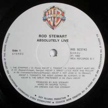 Rod Stewart: Absolutely Live (2xLP)