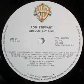 Rod Stewart: Absolutely Live (2xLP)