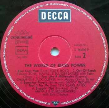 Various: The World Of Blues Power