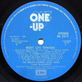 The Brown Bomber Steel Band: Night Life Trinidad
