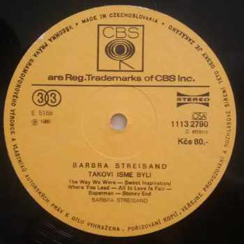 Barbra Streisand: Takoví Jsme Byli