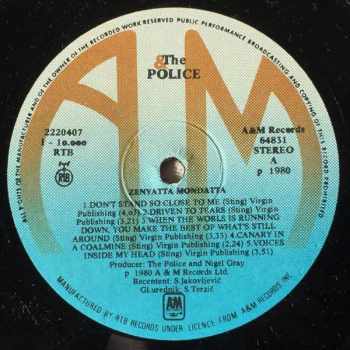 The Police: Zenyatta Mondatta