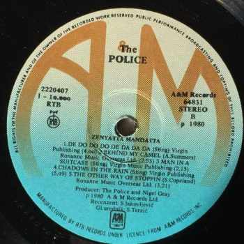 The Police: Zenyatta Mondatta