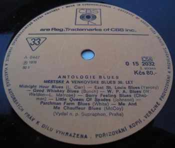 Various: Antologie Blues