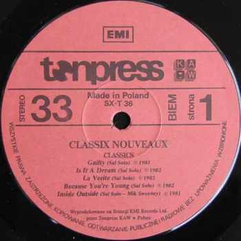 Classix Nouveaux: Classics